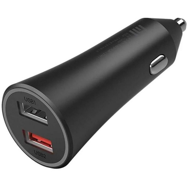 Автомобильное зарядное устройство Xiaomi Mi 37W Dual-Port Car Charger черный