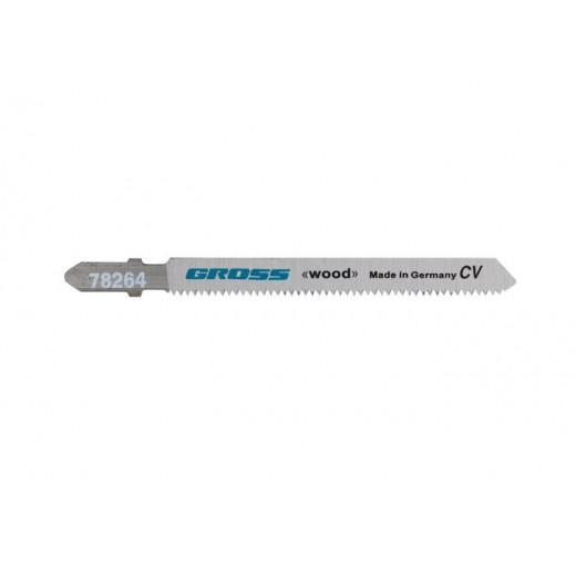 Пилка для электролобзика GROSS по дереву, 2 шт. ( 3160 - T101AI )